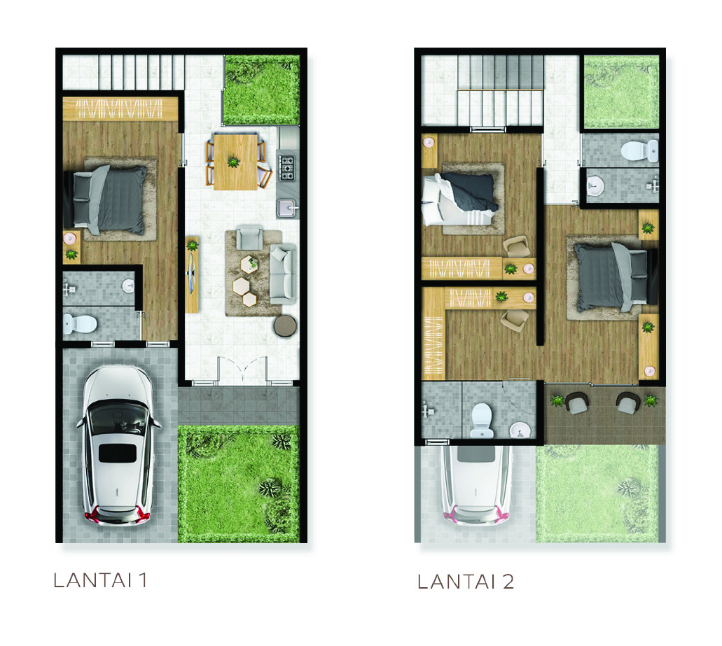 Denah lantai 1